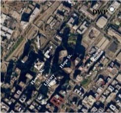 Downtown LA Aerial View